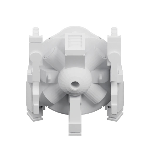 Летающий аппарат с винтом и сенсорами