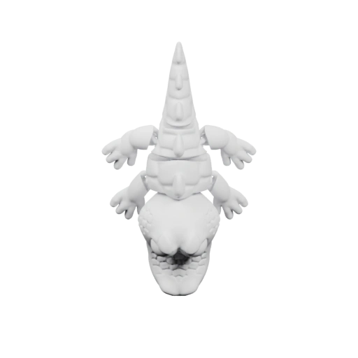 Монстр с острыми когтями