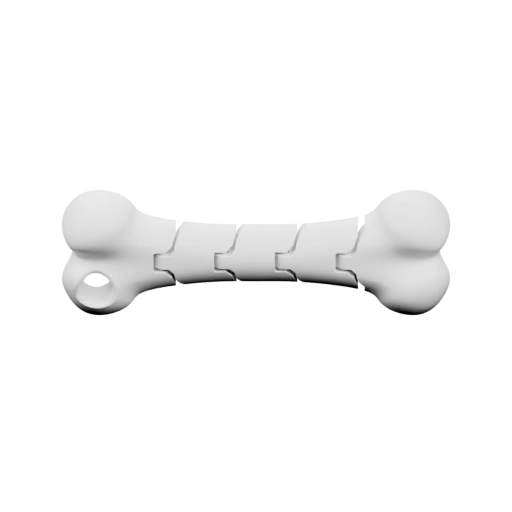 Костяной пазл с заостренными шарнирами