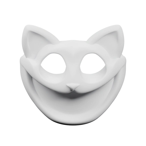 Маска с ушами и глазами