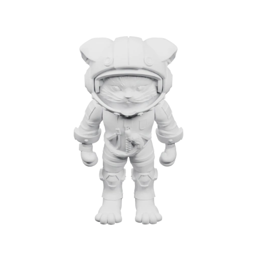 Кот в космическом скафандре