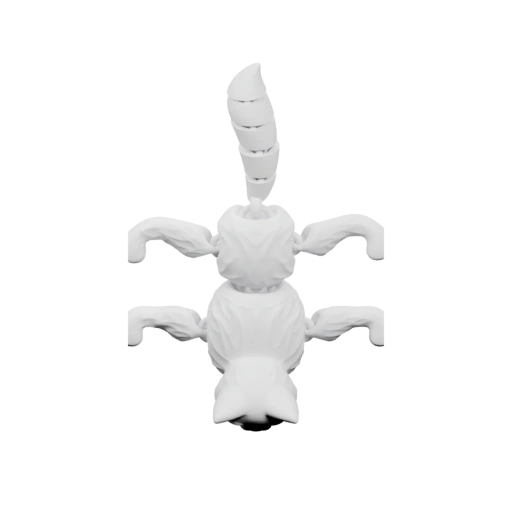 Кот в позе сгибания