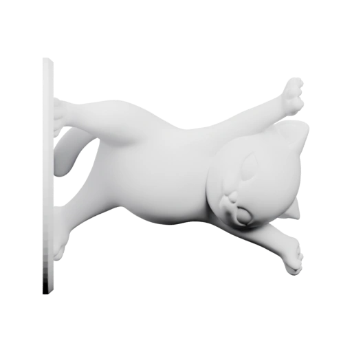 Кот в позе отдыха