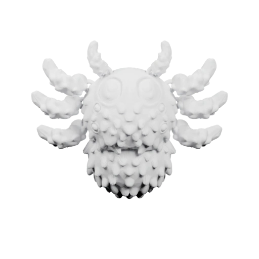 Существо с многочисленными щупальцами