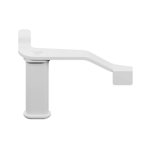 Современный кран с изогнутым изливом