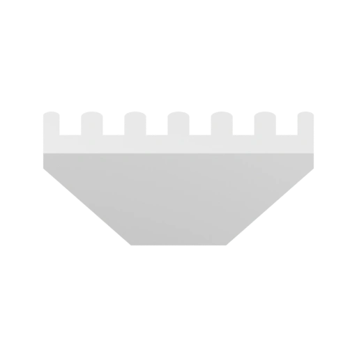 Стена с зубцами