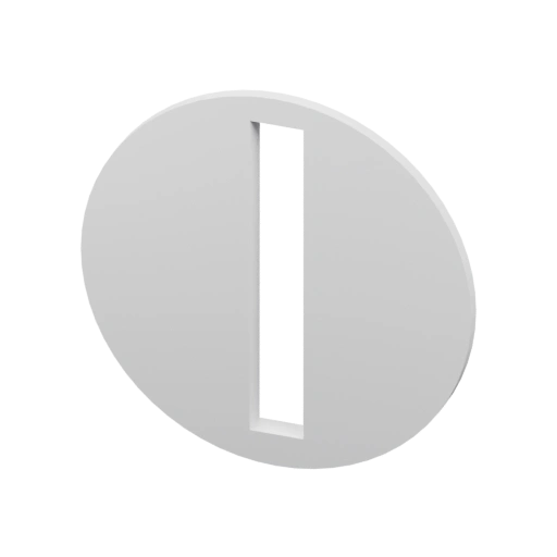 Круглая вставка для монет