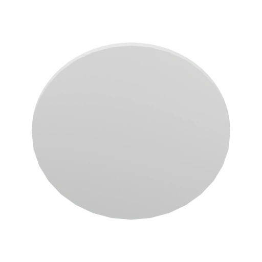 Плоская круглая поверхность