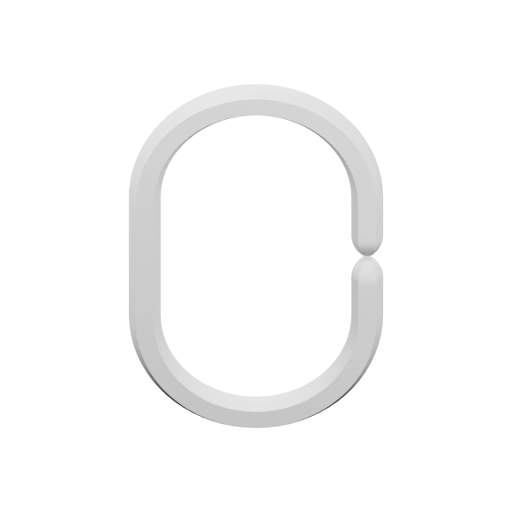 Круглое кольцо с застежкой