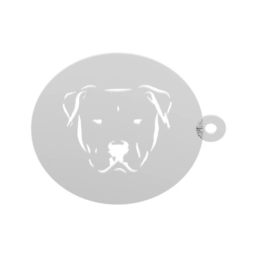 Медальон с изображением собаки