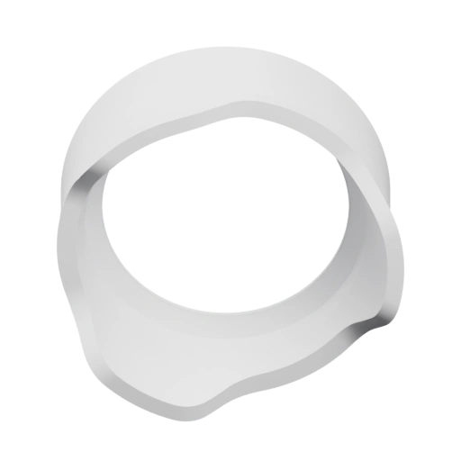 Ободок с плавными краями