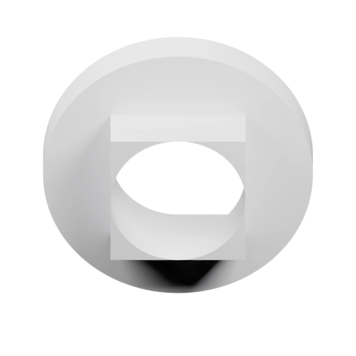 Открытое круглое отверстие