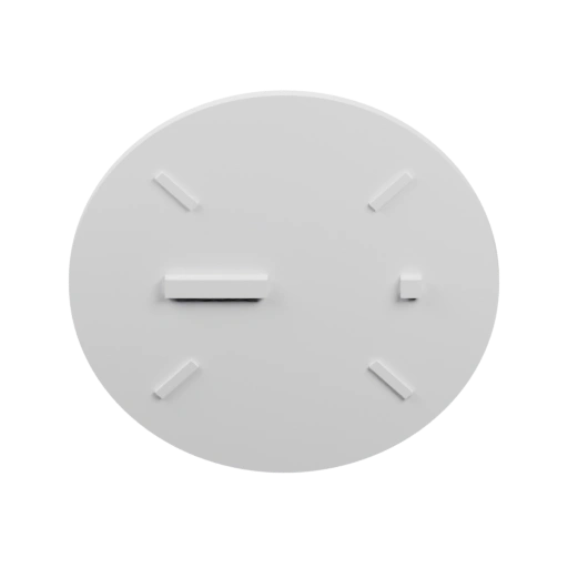 Круглый пластиковый элемент с выступами