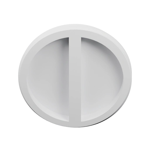 Круглый регулятор с вырезом