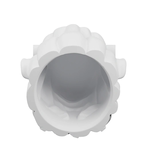 Фильтр с внутренним отверстием и внешними выступами