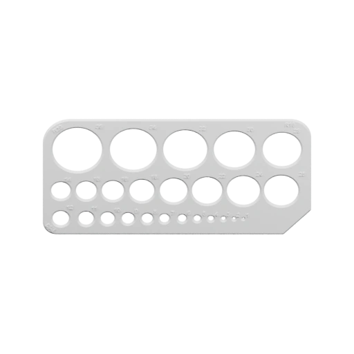 Круговой шаблон с текстом