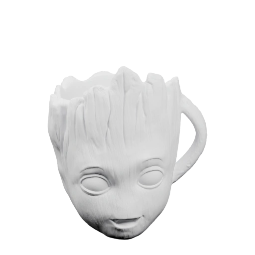 Кружка с головой грут