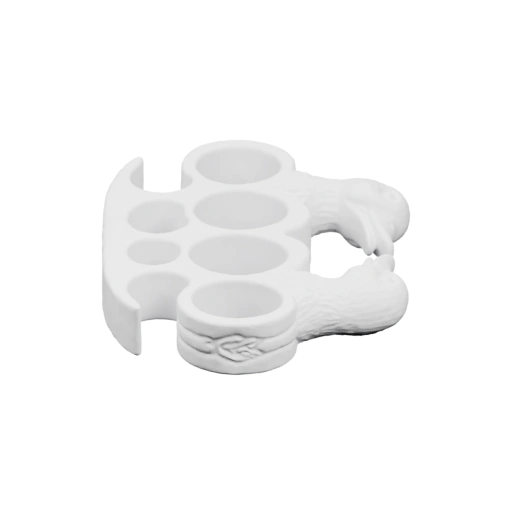 Кружка с отверстиями для пальцев