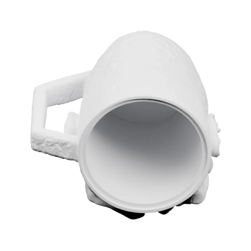 Кружка с рельефным узором