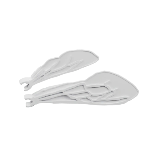 Крылья с детализированной структурой