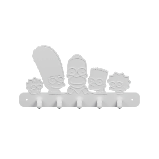 Доска с крючками и выгравированными фигурами