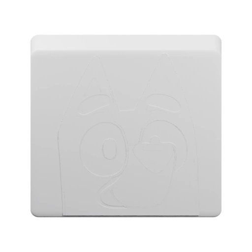 Куб с выгравированным лицом