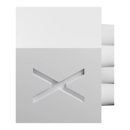 Куб с вырезанным крестом