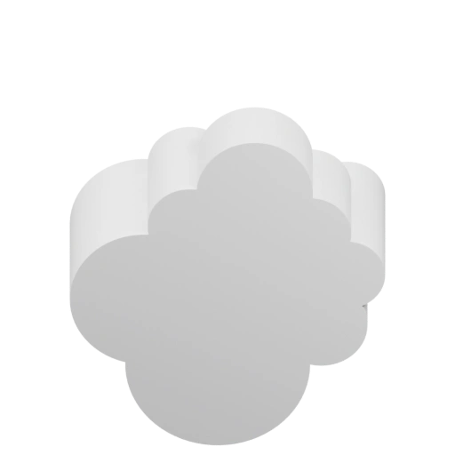 Округлая форма с ручкой