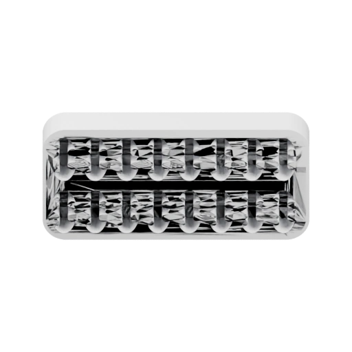 Двухуровневая лампа с отражателями