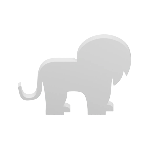 Лев зоопарка