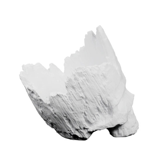 Фрагмент ледяного массива