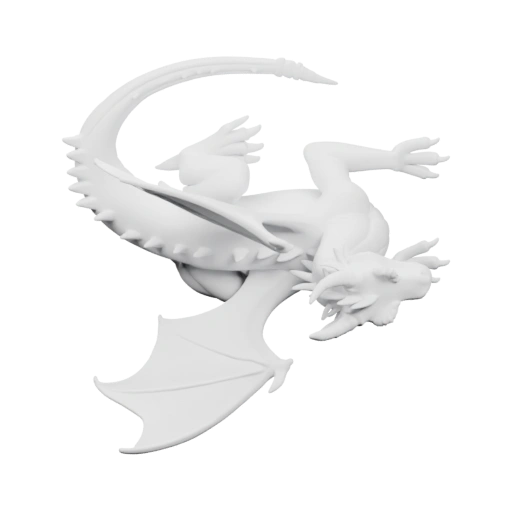 Дракон в позе отдыха