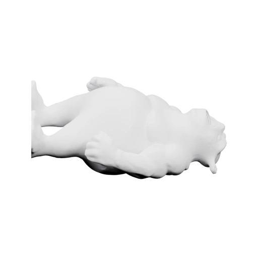 Монстр в позе отдыха