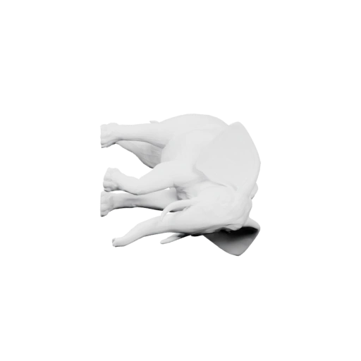 Слон в спокойном положении