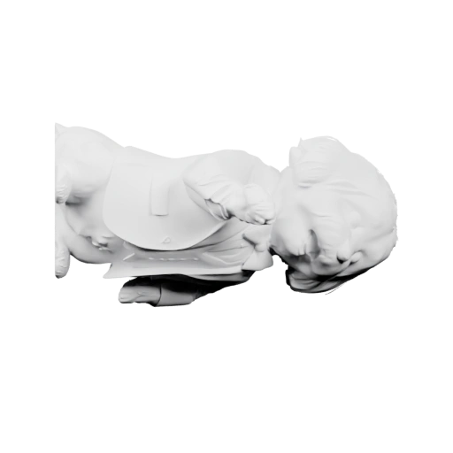 Щенок в спокойном положении