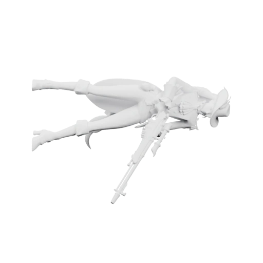 Статуя в динамичной позе