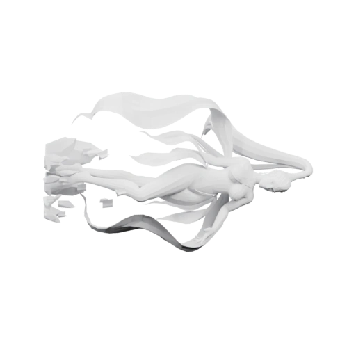 Фигура в динамичной позе