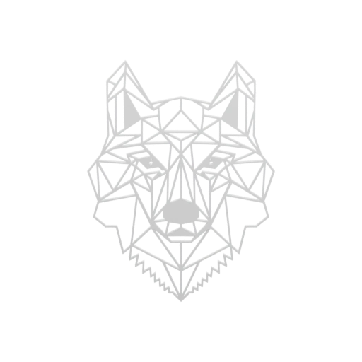 Геометрическая голова лисы