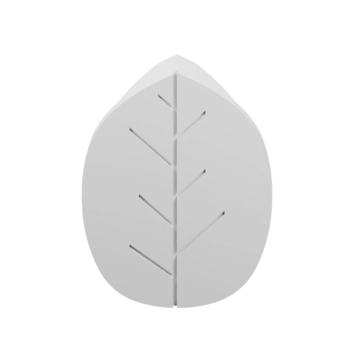 Лист с ветвями