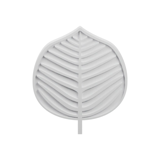 Лист с рельефной жилкой