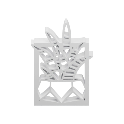 Сложная 3D-модель листьев