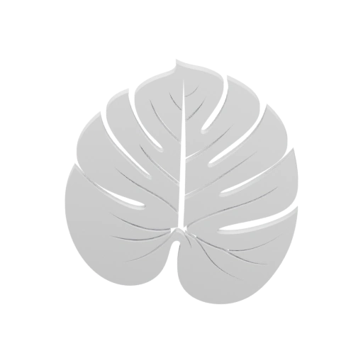 Лист монстера