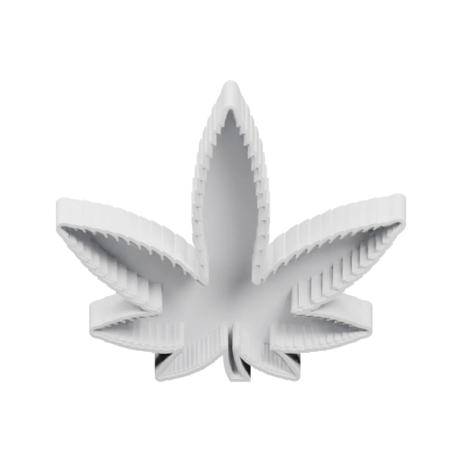 Лист с геометрическим рисунком