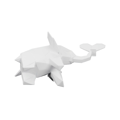 Стилизованная модель дракона