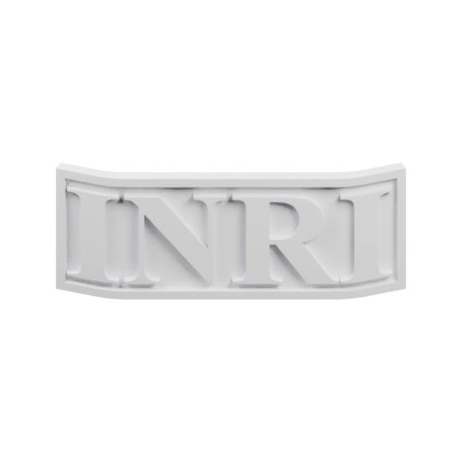 Гравированный прямоугольный знак