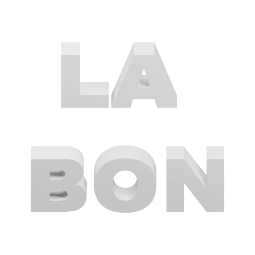 Трехмерный текстовый логотип