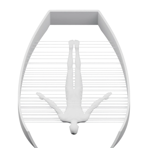 Лодка с фигурой внутри