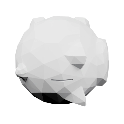 Статуэтка головы с улыбкой