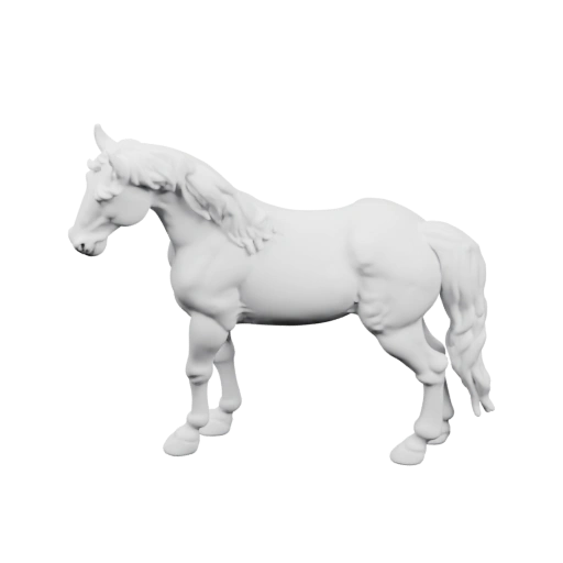 Угловая голова животного