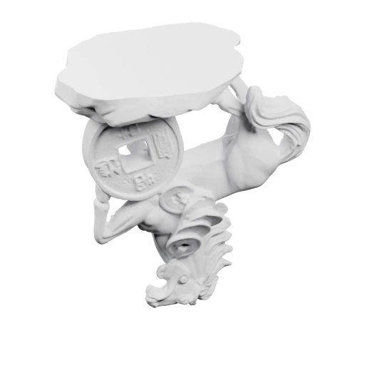 Лошадь держит монету